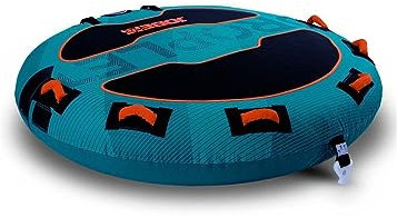 Jobe Droplet 2P Tube Rimorchiabile per Sport Acquatici, Blu, 170 x 33 cm, 2 Persone, 150 kg Max