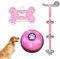 DiiWmme 2 Pcs Dog Bells Toilet Training,Dog Doorbell Dog Bell Puppy Training Bells for Cat Puppy Potty,Adjustable Strap Dog Door Bell and Communication Device Dog Training Bell