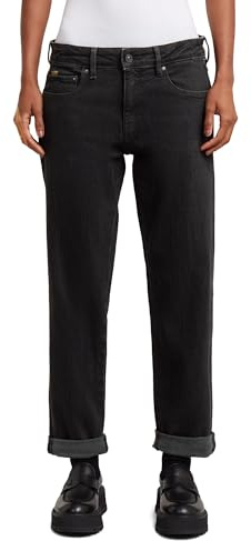 G-STAR Jeans Kate Boyfriend para Mujer, Negro (washed black D15264-D931-H890), 32W / 32L