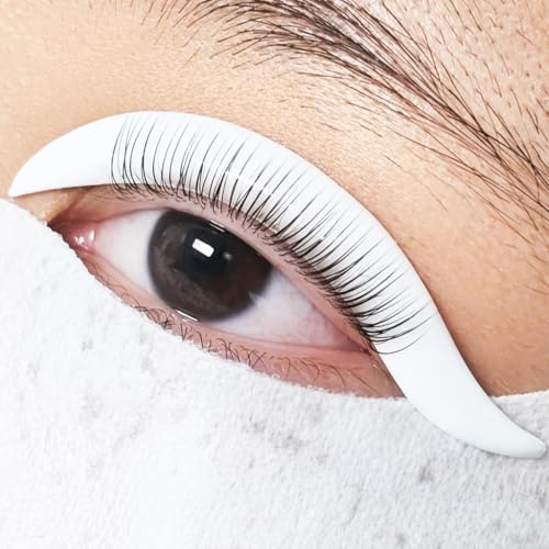 Libeauty Bigodini Laminazione Ciglia –Cuscinetti per Sollevamento Ciglia in Silicone Riutilizzabili, Permettono di Tenere gli Occhi Aperti, Super Adesivi e Facili da Usare