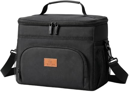 Borsa frigorifero da 14L, scatola da pranzo isolata, pieghevole, resistente alla fuga e leggera (30×21×22 cm)