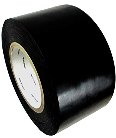 GGR Supplies T.R.U. LDPE Heavy-Duty Greenhouse Polyethylene Repair Weatherseal Film Tape. Long Term UV Exposure Ideal for Sealing and Seaming. (Black, 4 X 36 Yards)