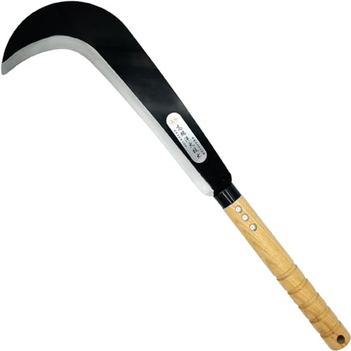 Slasher Crescent Machete | Outdoor Agriculture Bamboo Long Sickle Scythe Knife