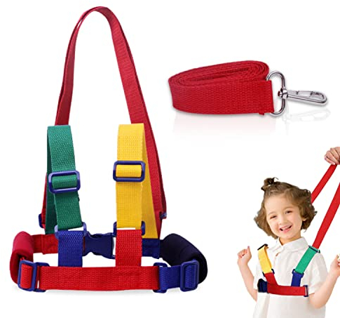 VIKSAUN Kindergeschirr Baby Antiverlust Gürtel, Kindersicherheit unterwegs, Kinder Sicherheitsleine Handgelenk, Geschirr/Leine/Haltegurt für Kind und Kleinkind in der Öffentlichkeit (1 PSC)