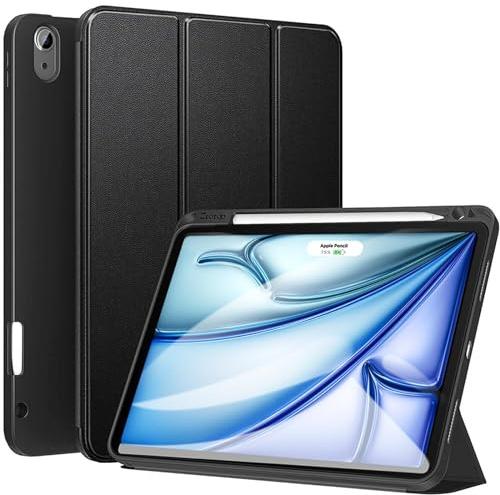 ZtotopCases Funda para iPad Air 5.ª Generación 2022/4.ª Generación 2020 /iPad Pro 11 2018, Ultra Delgada Smart Cover,Función de Auto-Sueño/Estela para iPad Air 5/4 10.9 Pulgadas,Negro