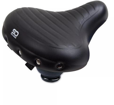 Selle Orient sadel-elastomer Relaxunisex 270 x 244 mm svart