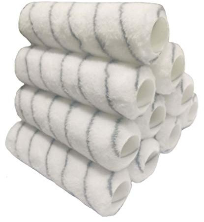 Paint Roller Covers, 10 Pack. 9 Roller Sleeves, DIY Covers for Paint Rollers, Naps for Paint Roller Brush, Home Painting Supplies, Nap for Roller Frame, Covers for Paint Roller. (10 Pack)