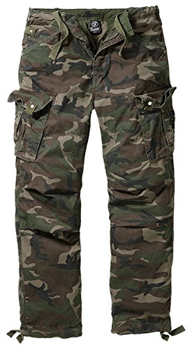 Brandit Columbia Mountain Vintage cargobyxor byxor, Skog, 6XL