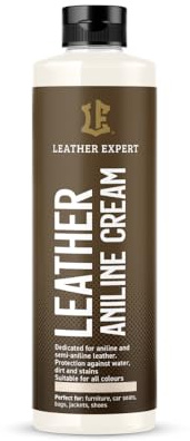 Leather Expert Anilinledercreme 250 ml | Hochwertige Lederpflege für Auto und Möbel | Reinigung und Pflege von Natur- und Kunstleder | Lederpflegeprodukt für Autositze, Sofas und Taschen