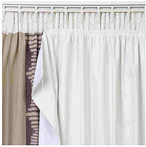 rejuvopedic Umlout Blackout Thermal Curtain Lining Readymade To Fit Curtains 66 width x 90 drop, (Inc. Hooks) Choice Of 9 Sizes
