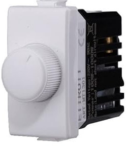 MODULI PRESE INTERRUTTORI SHUCKO PULSANTI USB DIMMER COMPATIBILE MATIX (MODULO INTERRUTTORE DIMMER 1P 230V 100W-1000W BIANCO)