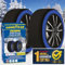Goodyear Schneesocken Star Gripper Zugelassen Italien EN 16662-1:2020 Zwei Schneeketten aus Stoff für Auto Snow Sock Größe M