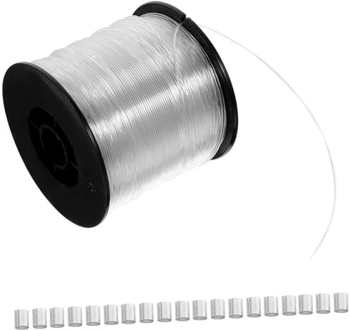 WOONEKY Bildaufhänger Bild Aufhängen 1 Set Bilderrahmen Aufhänger Foto Aufhängeschnur Stahlseil Zubehör Zum Aufhängen Von Fotorahmen Und Bildern 2 Meter