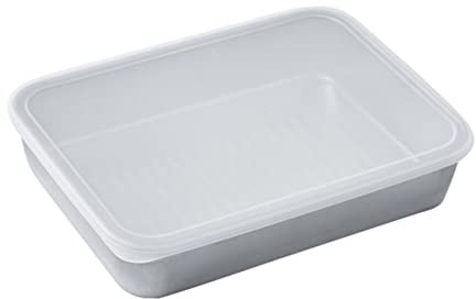 Cabilock Utensilios Para Hornear De Acero Inoxidable Barra Bandeja De Hornear Cacerola Cable Cuchillería Botes De Cafe Te Sartén Para Asar Revestimientos Hermético Plato Doble Silver