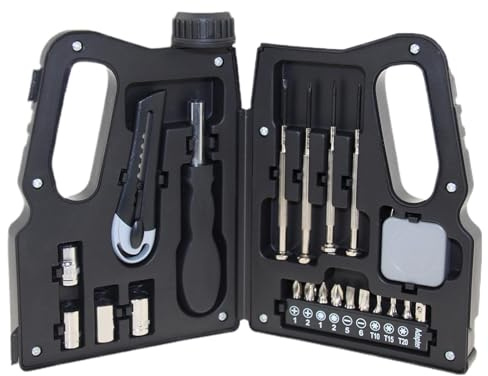 Juego de herramientas, conjunto de herramientas de mano - Kit de herramientas manuales para el hogar con caja de herramientas en forma de tambor de aceite,Inicio Herramientas de reparación