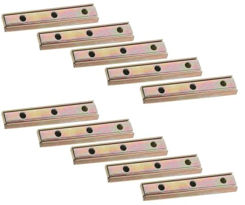 VALICLUD 10piezas Kit de Inserción de Hardware para Conectar Muebles Conector de Sofá Modular para Reforzar Tablas de Cama Accesorios de Herrajes para Camas