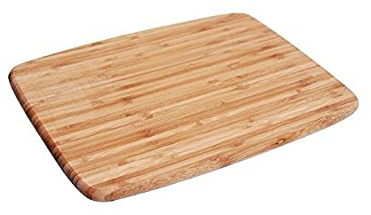Excelsa Eco Living Tagliere da Cucina in Legno di bambù, Bamboo, Naturale, 20 x 15 cm