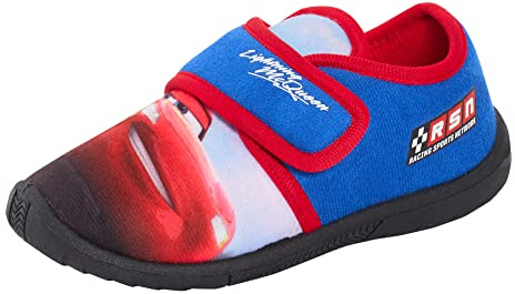 Disney Boys Cars Slippers Grey 11 UK Child/EU 29