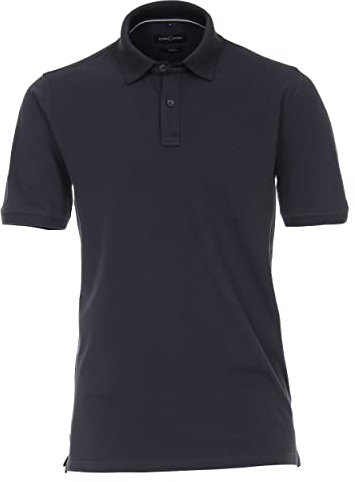 CASAMODA Poloshirt Halbarm Polokragen geknöpft Mittelgrau Größe X6L