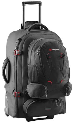Caribee Reisetrolley und Reiserucksack mit Rollen Sky Master III (3. Generation) 80L