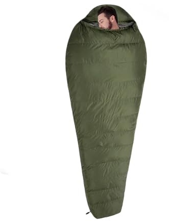 Fukamou Sac de Couchage pour Temps Froid, Sac de Couchage de Camping en | Duvet pour l'hiver, Sac de Couchage de Camping léger pour Adulte, imperméable, par Temps Froid