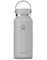 HYDRO FLASK - Wide Mouth Trinkflasche 946ml (32 oz) - Isolierte Wasserflasche aus Edelstahl - Sportflasche mit auslaufsicherem Flex Cap-Deckel & Gurt - Thermoflasche Spülmaschinenfest - Birch