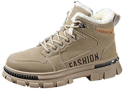 Generico scarpe invernali uomo Stivali Uomo Invernali Classic Da Escursionismo Comodi Ed Eleganti Stivali Classici Caldo Foderata Caldo Antiscivolo Neve scarpe termiche