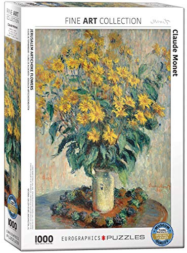 EuroGraphics Jerusalem Artichoke by Claude Monet 1000 Piece Puzzle
