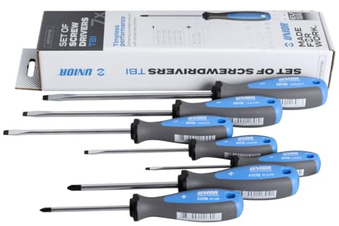 Unior 607CS7TBI Schraubendreherset TBI im Sichtkarton