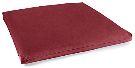 Lotuscrafts Estera de Meditación Zabuton Estándar - Cojín de meditación para meditación Relajada - Funda Lavable de algodón 100% - Certificado Gots