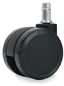 WAYTEX Rueda universal de gran diámetro para sillón color negro 11/60 mm