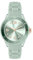 Tamaris Damen Analog Quarz Uhr mit Silikon Armband TT-0126-PQ, Grün