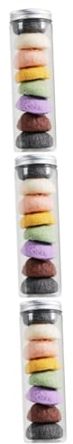 minkissy 24stücke Gesichtsreinigungsschwämme Hautfreundliche Wasserabsorbierende Reinigungspuffs Für Sanfte Peeling Und Makeup-entfernung Geeignet Für Empfindliche Haut Und Unterwegs