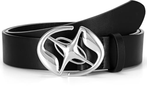 BELTROAD Strassgürtel für Männer Frauen Western Cowboy Cowgirl GürtelBling Ledergürtel mit Kreuz und Diamant gürtel damen