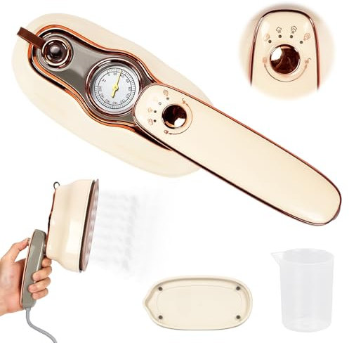 Small Travel Iron 1200W, Mini Steam Iron with 200ml Water Tank Portable Ironing Machine, Steamer Iron Handheld Mini Craft Iron, Mini Sewing Iron Support Dry And Wet Ironing for Home Office Travel