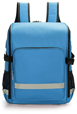 Sac à Dos de Premiers Secours Vide d'urgence, Sac de Premiers Secours, Sac de traumatologie d'urgence avec séparateurs Amovibles pour EMT, infirmières, médecins Tactiques, Soins à Domicile,