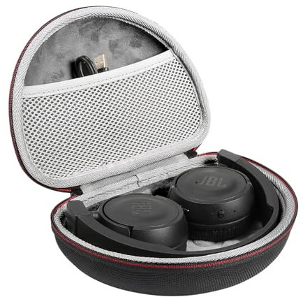 Étui Housse, Étui de Transport pour Casque Compatible avec JBL T450BT/500BT, Facile A Transporter, pour Wireless Noise Cancelling Headphones (Noir)