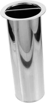 VICASKY Porta Spiedini Acciaio Inossidabile Per Barbecue Contenitore Per Skewers Con Manico Capacità Ottimale Per Cucina e Campeggio Pratico e Resistente