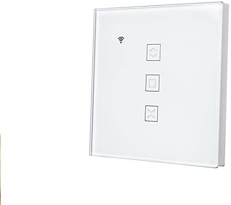 SJHFKDK Smart Curtain Touch Switch, Smart Curtain Switch WIFI Roller Shutter Switch Blinds Control Module Automation For Electric Curtain Motor