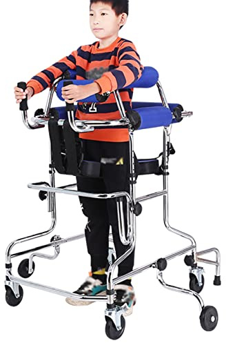 Déambulateur Cadre De Marche Pour Avant-Bras À 6 Roues Pour Enfants, Aide À La Station Debout Pour L'Entraînement Et L'Assistance Des Membres Inférieurs, Aides À La Rééducation Des Membres I