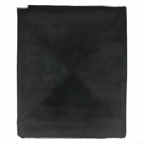 Zilimontt Red de protección contra insectos de jardín, barrera de malla fina para plantas, flores, verduras, invernadero, ventana al aire libre, patio, cubierta protectora, 2,4 x 10 m (negro)