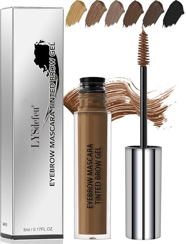Eyebrow Gel Tint,Long Lasting Waterproof Auburn Eye Brow Dye Glue for Women | Tinted Eyebrow Gel, Smudge-Proof Eye Brow Tinting, Color Liquid Mascara Brow Filler Stain, Thanksgiving Christmas Eye Makeup