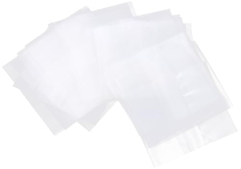 NIYANGLE Film Thermorétractable Pvc Transparent 500 Pièces Isolation et Rétrécissement Rapide pour Petits Flacons et Goutteurs pour Emballage Sécurisé