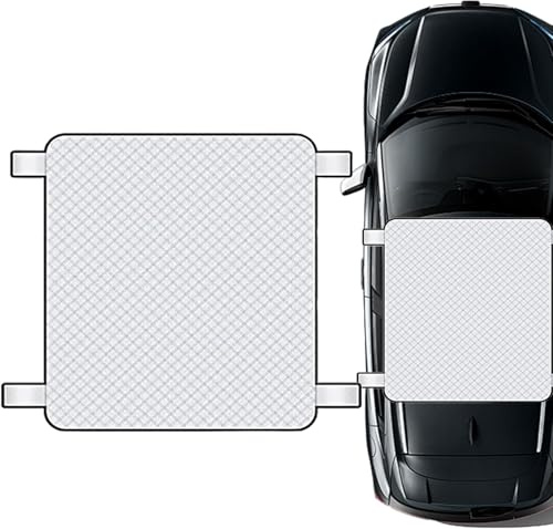 VAPORVERSE Parasol de Techo para Citroen C4 Cactus 2014-2019, Cubierta Panorámica Exterior con Aislamiento Térmico, Bloqueo UV, Patrón de Rombos, Techo del Coche, B