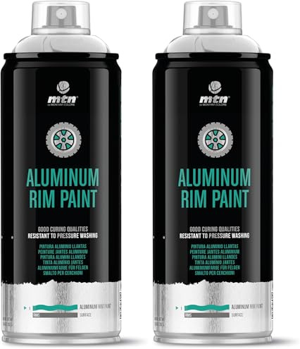 Montana Colors MTN PRO Aluminio Llantas - Spray 400 ml (Paquete de 2)