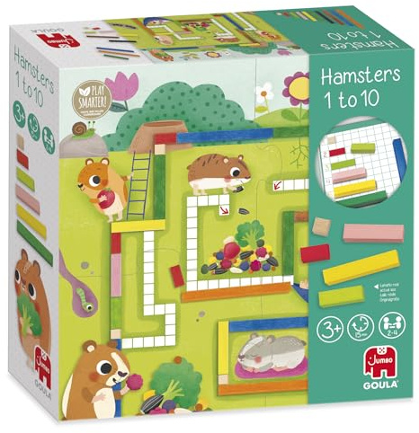 Jumbo GOULA - Hamster 1-10 - Rechenspiel für Kinder ab 3 Jahren