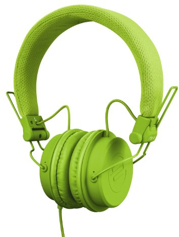 Reloop RHP-6 green - audífonos ultra compactos para DJ y para el estilo de vida con bajos profundos, verde