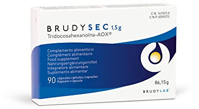 BRUDYLAB - Brudy Sec 1,5G - Omega-3 EPA DHA - Vitamine e Minerali per la Vista - Salute degli Occhi - Contribuisce al Mantenimento di una Vista Normale - 90 Capsule