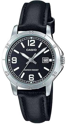 Casio Elegant Watch LTP-V004L-1B, Black, Classic