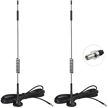 Bingfu 4G LTE Antena TS9 Base Magnética 7dBi(2-Paquete) para Verizon Jetpack 8800L 7730L AC791L Netgear LB1120 LB1121 Nighthawk M1 MR1100 770 Enrutador de Punto de Acceso Móvil MiFi Módem USB